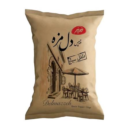 چیپس مزمز فلفل سیاه
