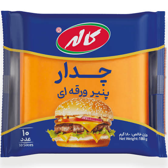 پنیر چدار ورقه ای کاله